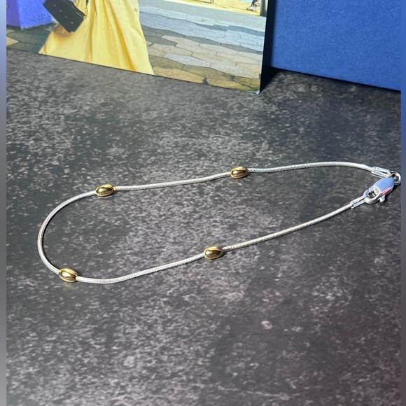 Freida Rothman Jewelry - Freida Rothman Vault Silver and Gold Beaded Bracelet